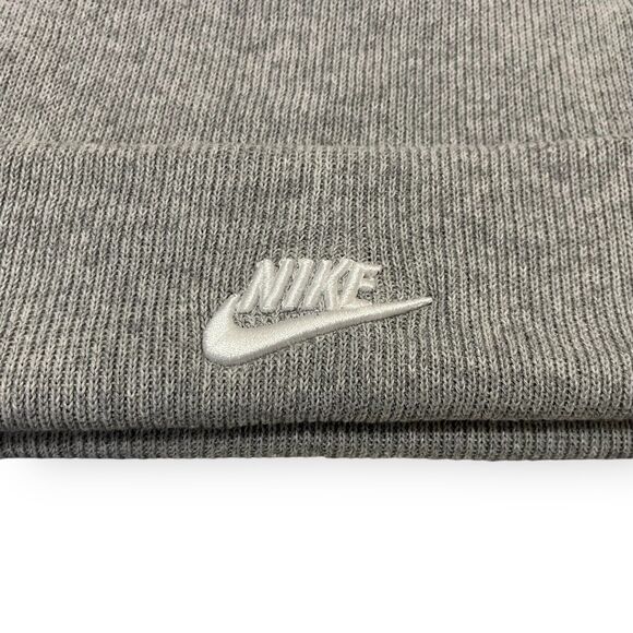 Nike Peak Tall Cuff Futura Beanie Gray White Unisex One Size DJ6224-063 New - Picture 5 of 5